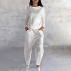Lavinque Outfit set Blanc / S Ensemble Décontracté en Coton | Blanc | Minimaliste et Confort Absolu