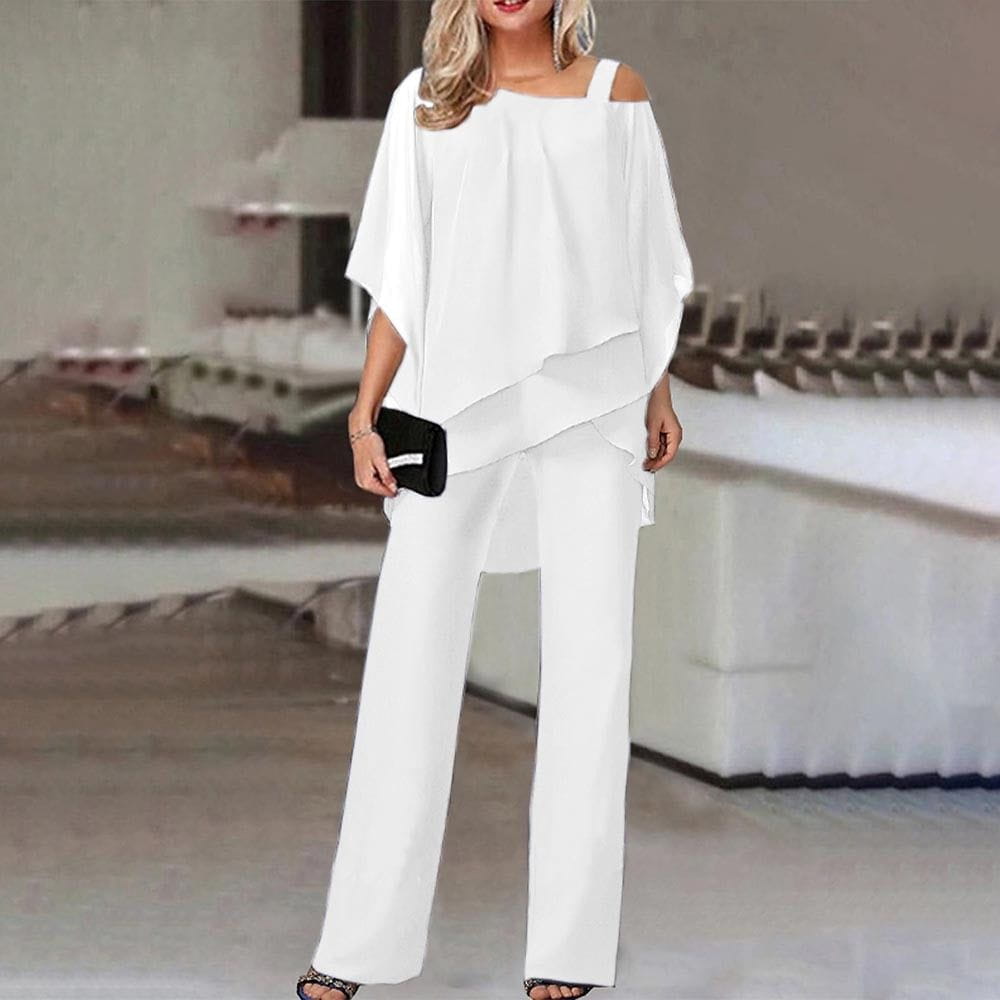 Lavinque outfit set Blanc / S Ensemble Élégant Femme | Chic | Confort et Style