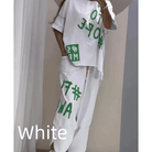 Lavinque outfit set Blanc / S Ensemble Streetwear Oversize | Confort &  Style Urbain | Look Tendance