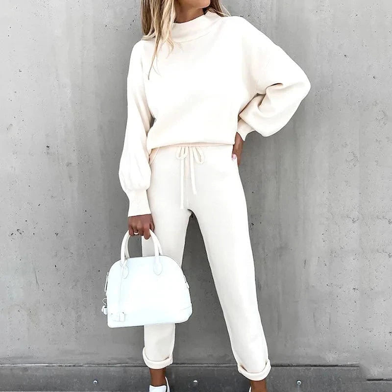 Lavinque outfit set Blanc / S Ensemble Sweat et Jogging | Confort & Style | Tendance Décontractée