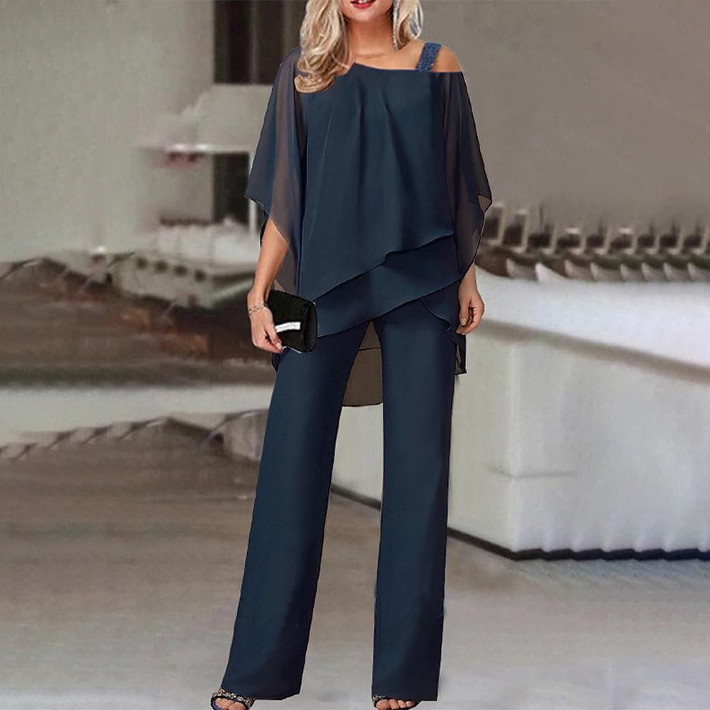 Lavinque outfit set Bleu foncé / S Ensemble Élégant Femme | Chic | Confort et Style
