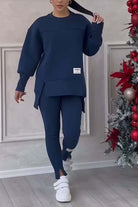 Lavinque outfit set Bleu foncé / S Ensemble Sweat Oversize & Legging | Confort & Style | Tendance Décontractée