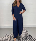 Lavinque Outfit set Bleu marine / S Ensemble Élégance Fluide | Vert Sauge | Chic et Confortable