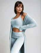 Lavinque Outfit set Bleu / S Ensemble 2 Pièces Décontracté | Côtelé | Confort et Style Minimaliste