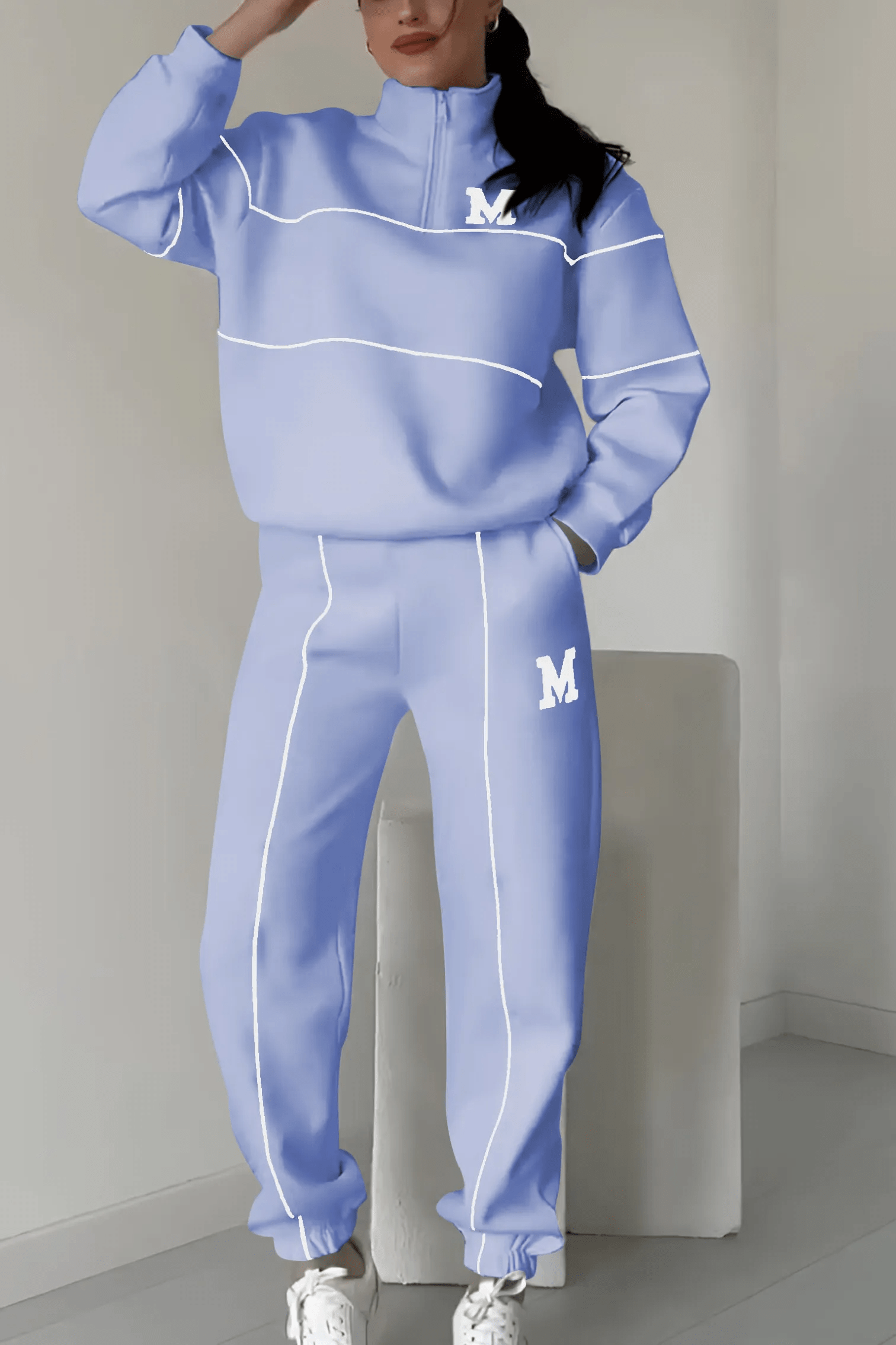 Lavinque outfit set Bleu / S Ensemble Survêtement Hiver | Coton & Polyester | Confort et Style