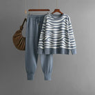 Lavinque outfit set Bleu / Taille unique Ensemble Loungewear | Beige | Confort et Élégance Décontractée