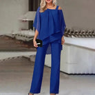 Lavinque outfit set Bleu / XS Ensemble Élégant Noir | Soirée | Flottant et Sophistiqué