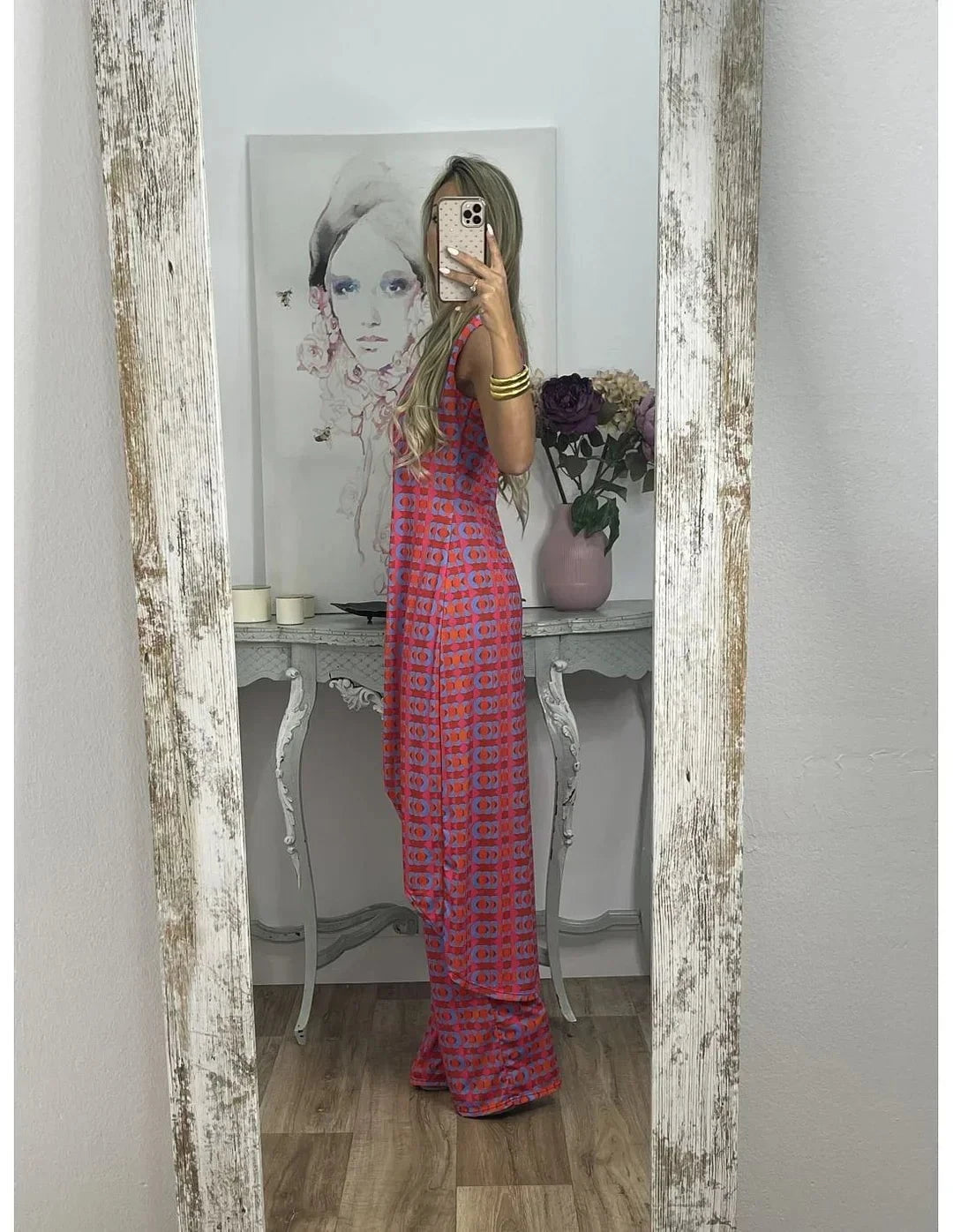 Lavinque outfit set Combinaison Sans Manches | Fendue à l'Avant | Élégante et Originale