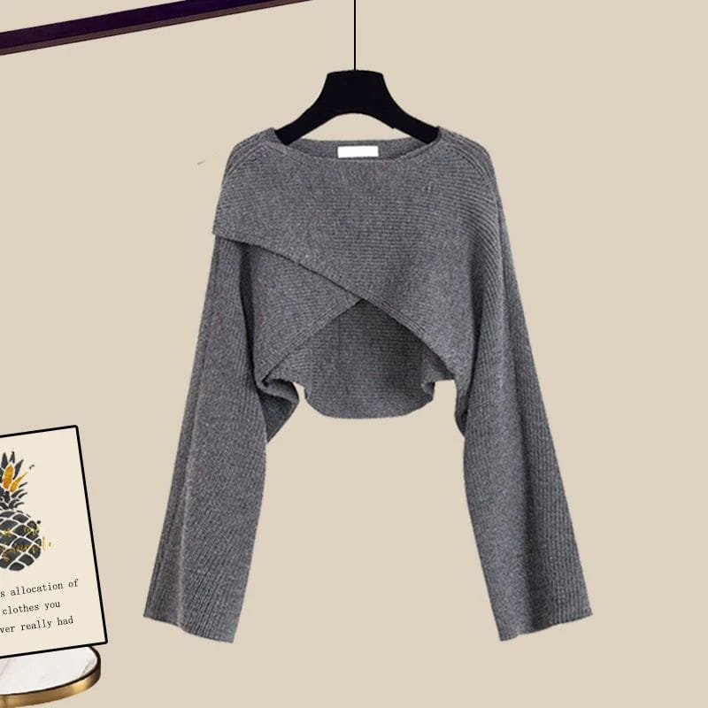 Lavinque outfit set Ensemble 3 Pièces | Élégance Minimaliste | Chemise, Pull & Pantalon