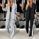 Lavinque outfit set Ensemble Blazer et Pantalon Sport Chic | Tendance | Élégance et Confort