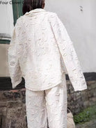 Lavinque outfit set Ensemble Bohème en Coton Brodé | Élégance Naturelle | Léger & Raffiné