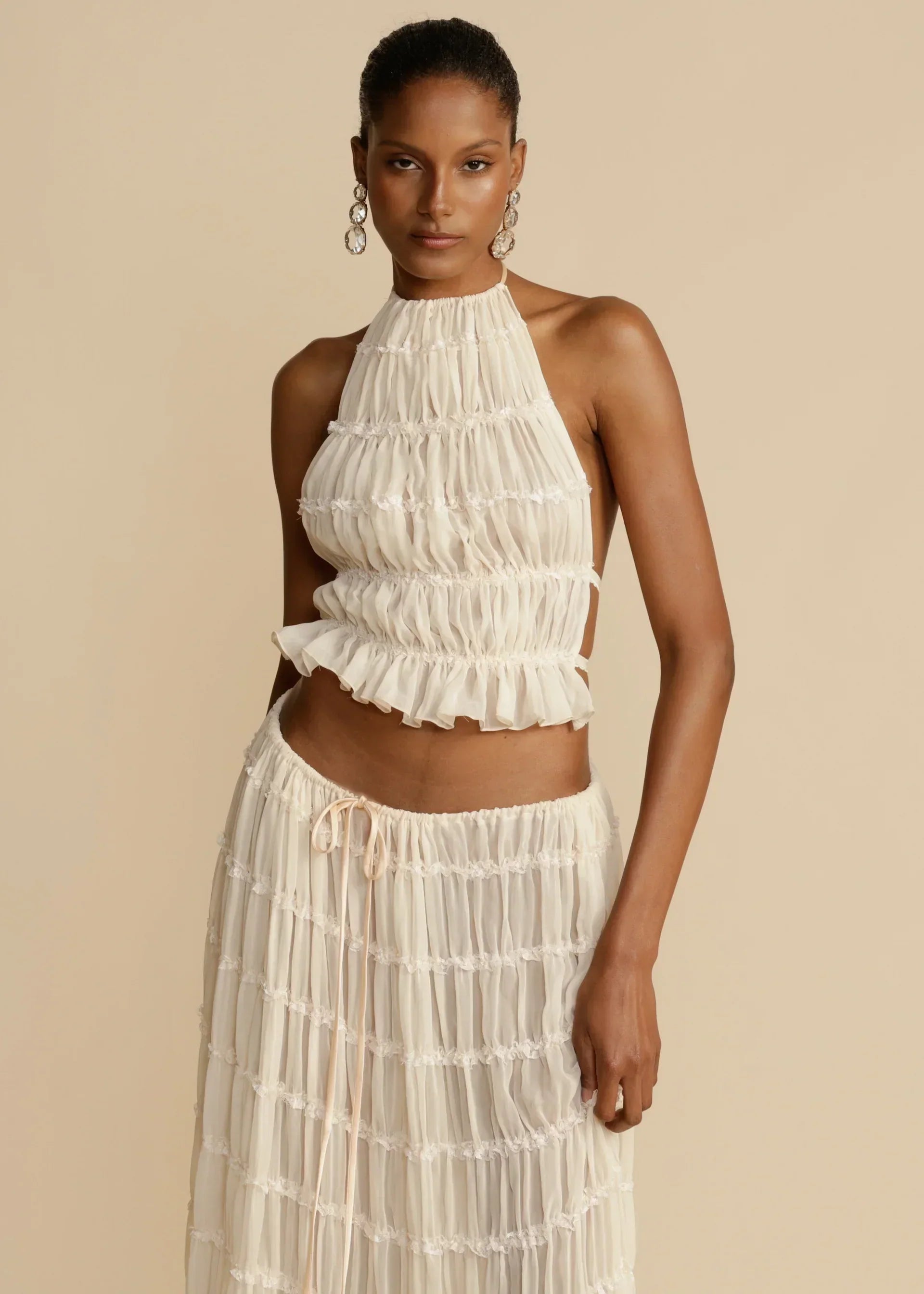 Lavinque outfit set Ensemble Bohème en Crochet | Deux Pièces | Élégant et Estival