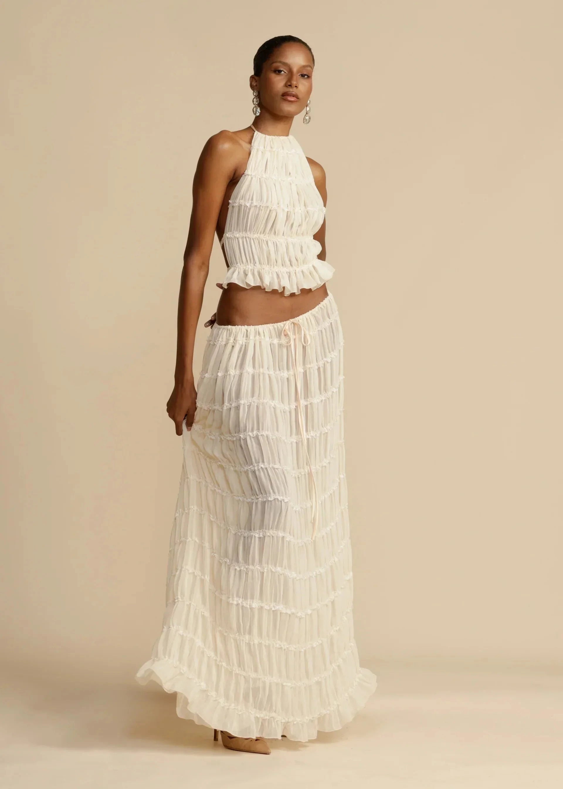 Lavinque outfit set Ensemble Bohème en Crochet | Deux Pièces | Élégant et Estival