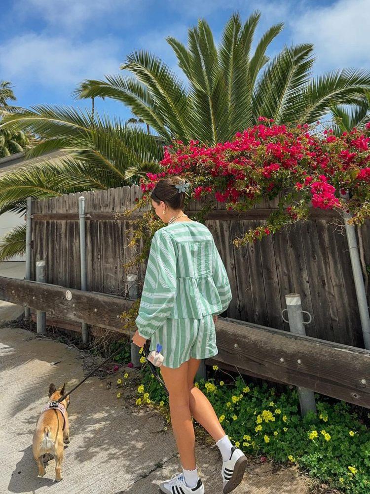 Lavinque outfit set Ensemble Chemise Oversize et Short | Décontracté | Léger et Tendance