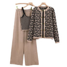 Lavinque outfit set Ensemble Chic 3 Pièces | Motif Graphique | Élégance et Confort