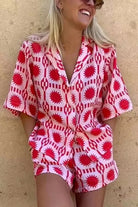 Lavinque outfit set Ensemble Court | Coton Imprimé | Audacieux et Estival