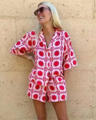 Lavinque outfit set Ensemble Court | Coton Imprimé | Audacieux et Estival