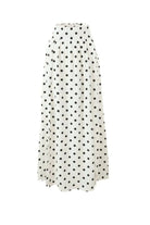 Lavinque outfit set Ensemble Crop Top et Jupe Fendue à Pois | Audacieux | Léger et Glamour