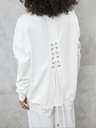 Lavinque Outfit set Ensemble Décontracté en Coton | Blanc | Minimaliste et Confort Absolu