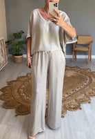 Lavinque outfit set Ensemble Femme | Fluide | Élégant et Confortable