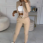 Lavinque outfit set Ensemble Jogging Chic | Beige | Confort et Style Sportwear
