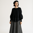 Lavinque Outfit set Ensemble Jupe Longue & Pull Oversize | Tricot | Élégant et Douillet
