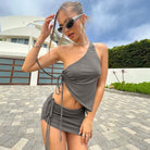 Lavinque outfit set Ensemble Jupe & Top | Ajusté & Tendance | Look Estival Chic