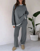 Lavinque Outfit set Ensemble Lounge Deux Pièces | Beige Chiné | Douceur & Détente