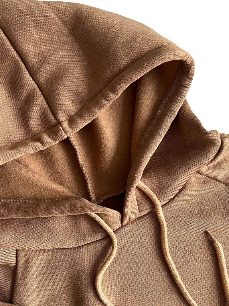 Lavinque outfit set Ensemble lounge oversize | Marron | Confort et style décontracté