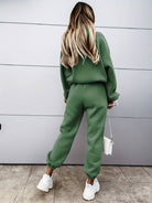 Lavinque outfit set Ensemble lounge oversize | Marron | Confort et style décontracté