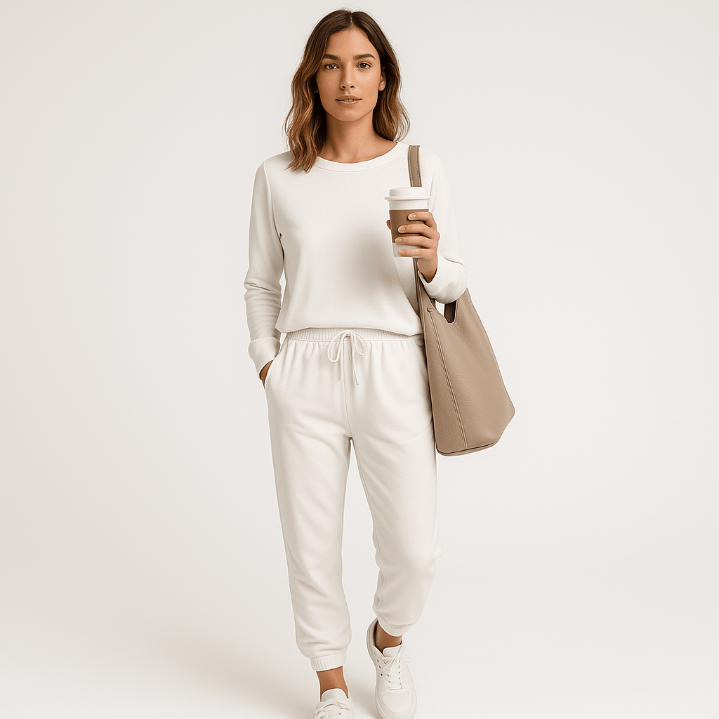 Lavinque Outfit set Ensemble Loungewear Vieux Rose | Ultra Confort | Look Décontracté