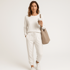 Lavinque Outfit set Ensemble Loungewear Vieux Rose | Ultra Confort | Look Décontracté