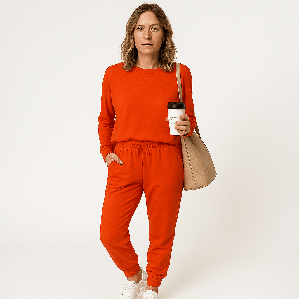 Lavinque Outfit set Ensemble Loungewear Vieux Rose | Ultra Confort | Look Décontracté