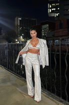 Lavinque outfit set Ensemble Pailleté 3 Pièces | Glamour & Brillance | Look de Soirée