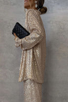 Lavinque outfit set Ensemble Paillettes Blazer et Pantalon | Soirée | Élégance et Éclat