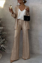 Lavinque outfit set Ensemble Paillettes Blazer et Pantalon | Soirée | Élégance et Éclat