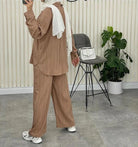 Lavinque outfit set Ensemble Pantalon & Chemise | Look Moderne | Élégance Décontractée
