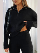 Lavinque outfit set Ensemble Pull et Pantalon | Confort Absolu | Look Décontracté
