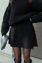 Lavinque outfit set Ensemble Pull Oversize & Jupe | Élégance & Confort | Look Automnal