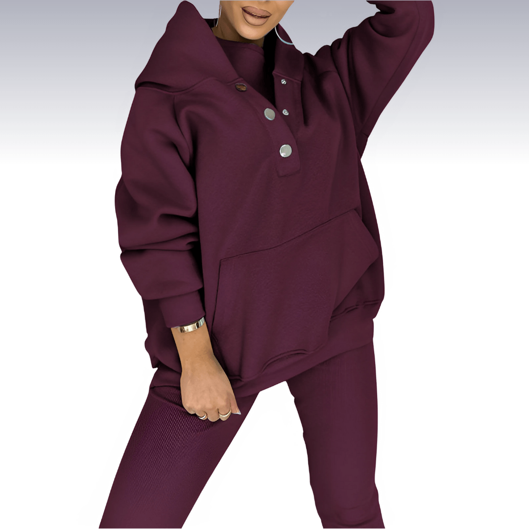 Lavinque outfit set Ensemble Survêtement Épaules Dénudées | Confortable et Tendance