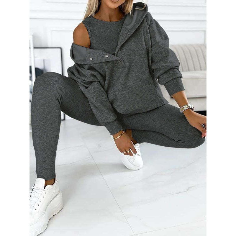 Lavinque outfit set Ensemble Sweat à Capuche & Legging | Confort & Style | Tendance Décontractée