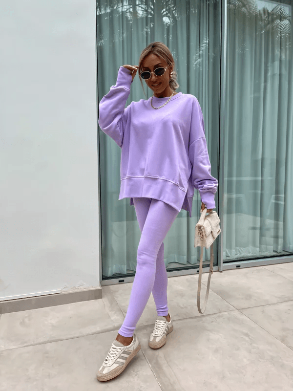 Lavinque outfit set Ensemble Sweat & Legging Femme | Confort & Style | Look Décontracté et Tendance