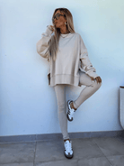 Lavinque outfit set Ensemble Sweat & Legging Femme | Confort & Style | Look Décontracté et Tendance