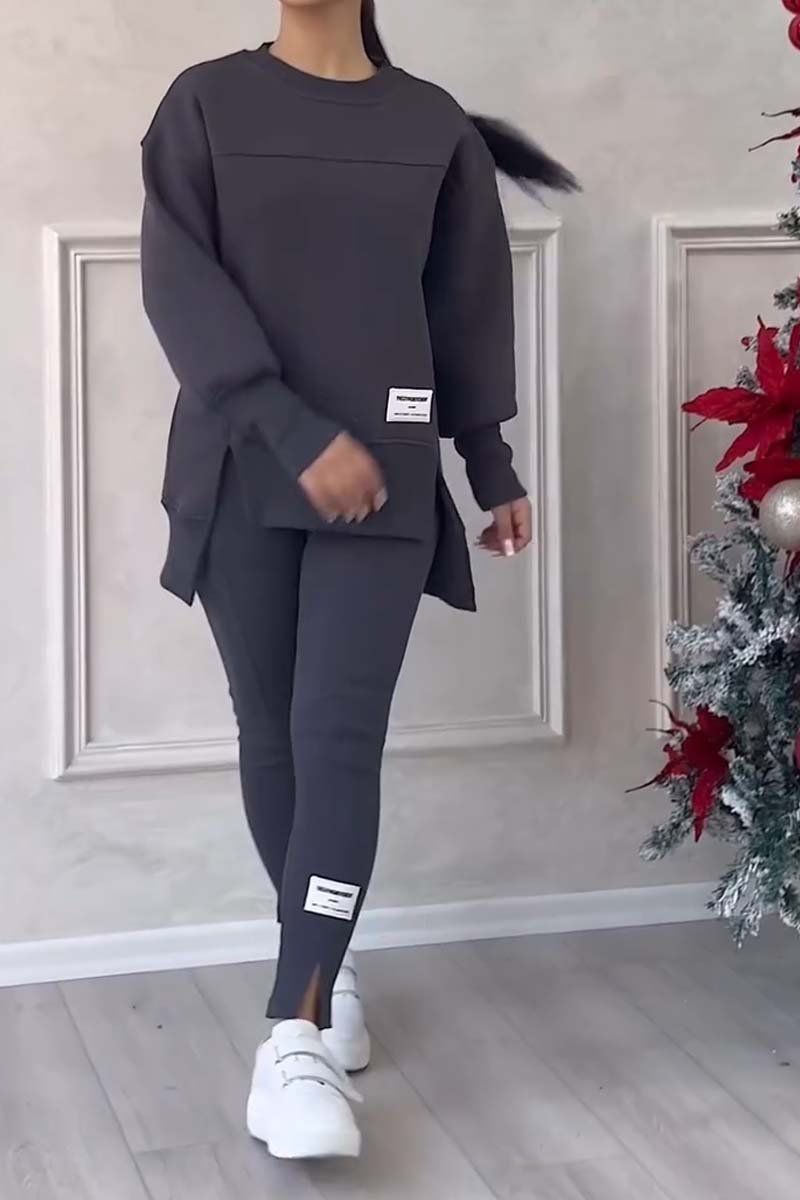 Lavinque outfit set Ensemble Sweat Oversize & Legging | Confort & Style | Tendance Décontractée