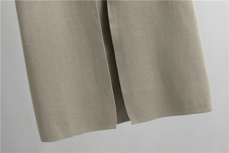 Lavinque outfit set Ensemble Tricot 3 Pièces | Élégance Minimaliste | Confort et Style