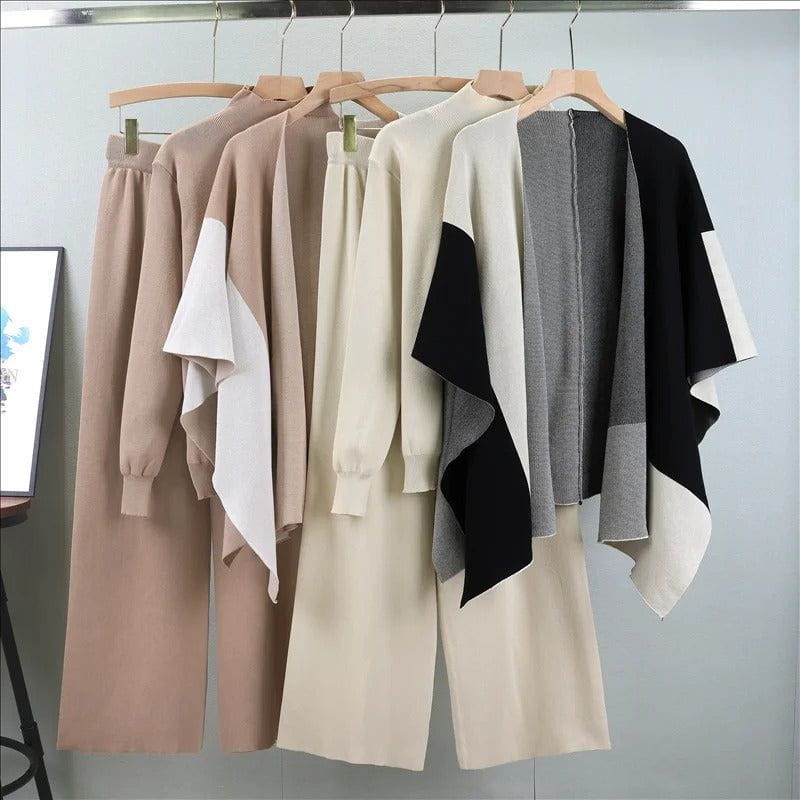 Lavinque outfit set Ensemble Tricot | Confort et Élégance | Tendance Automne-Hiver
