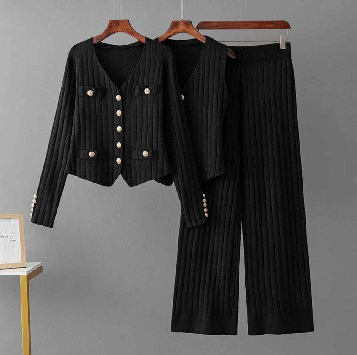 Lavinque outfit set Ensemble Tricot Élégant | 3 Pièces | Chic & Confortable