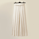 Lavinque outfit set Ensemble Tricot et Doudoune | Blanc Crème | Chic et Confortable