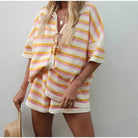 Lavinque outfit set Ensemble Tricot Short et Haut | Bohème | Confort et Élégance Décontractée