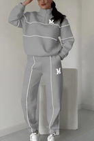 Lavinque outfit set Gris clair / S Ensemble Survêtement Hiver | Coton & Polyester | Confort et Style